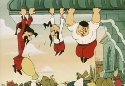 кадр из фильма Как казаки...