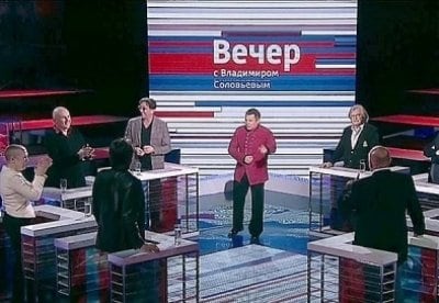 Воскресный вечер с Владимиром Соловьёвым - шоу, телепередача, кадры, ведущие, видео, новости - Yaom.ru кадр