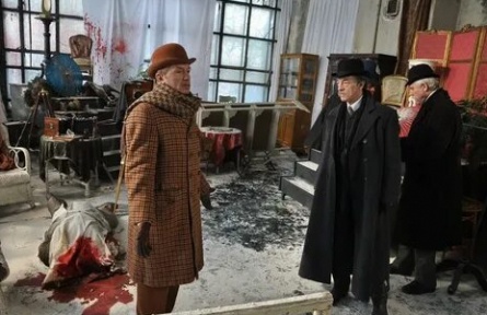 Андрей Панин переоденется в доктора Ватсона кадры Андрей Панин переоденется в доктора Ватсона кадры