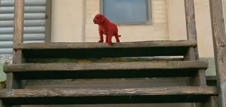 Большой красный пес Клиффорд кадры
