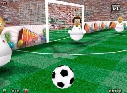 Футбол 3D кадры