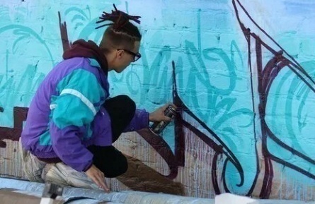 Граффити, художники и вандалы кадры