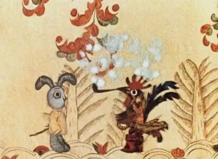 Лиса и заяц кадры