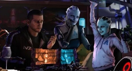 Мультфильм по мотивам Mass Effect кадры Мультфильм по мотивам Mass Effect кадры
