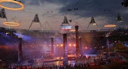 Олимпийское время. Панорама дня кадры