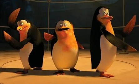 Пингвины из Мадагаскара. Рободзяки кадры