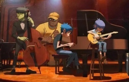 Ремиксуй Gorillaz при помощи iPad кадры Ремиксуй Gorillaz при помощи iPad кадры