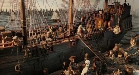 Робинзон Крузо: Предводитель пиратов кадры