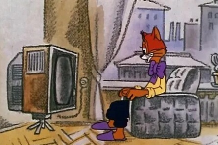 Телевизор кота Леопольда кадры