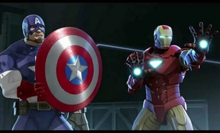 Железный человек и Капитан Америка: Союз героев кадры