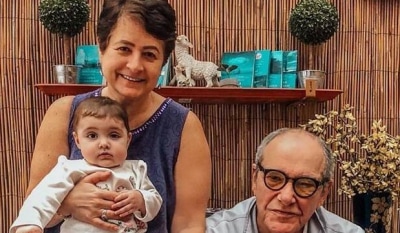 80 летний Эммануил Виторган показал милое видео разговаривающей 9 месячной дочки: Будь счастлива, солнышко
