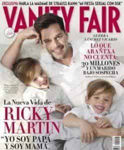 Рики Мартин снялся с сыновьями для Vanity Fair