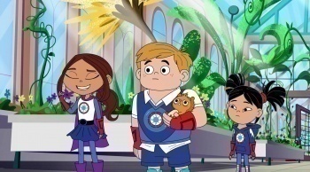 программа СТС kids HD: Академия героев 1 серия