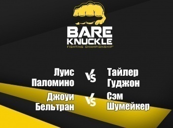 Бокс-Bare-Knuckle-FC-Луис-Паломино-против-Тайлера-Гуджона-Джоуи-Бельтран-против-Сэма-Шумейкера