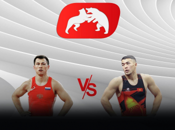 Борьба-Борцовская-Лига-Поддубного-Роман-Власов-против-Акжола-Махмудова-Трансляция-из-Казахстана