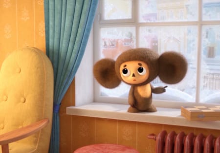 кадр из фильма Чебурашка. Новый год