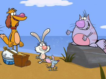 программа СТС kids HD: Дикий кот 44 серия
