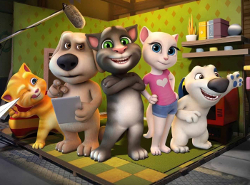 Говорящий-Том-и-друзья-Танцевальный-Конкурс