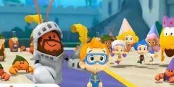 программа Nick Jr: Гуппи и пузырики Слоновий хобот данк!