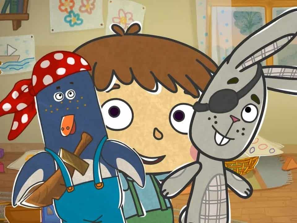 Малыши-и-Летающие-звери-Грабитель