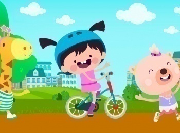 программа Baby TV: Малышка Лола посещает город Бананы, яблоки и апельсины