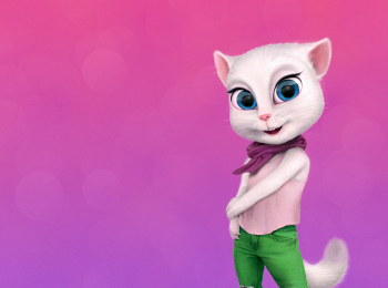 Моя-Говорящая-Анджела-Пикник-в-парке