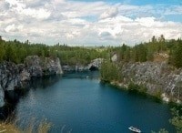 программа Russian Travel Guide (RTG): Мраморный карьер Рускеала