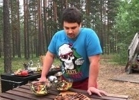Огонь-по-Сельдерею-Утиная-грудка-с-апельсином-и-салат-со-стручковой-фасолью-и-грибами-портобелло