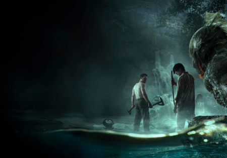 кадр из фильма Остров хищника