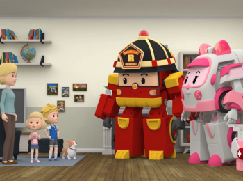 программа Детский мир: Робокар Поли Рой и правила пожарной безопасности Пожарная безопасность в семье