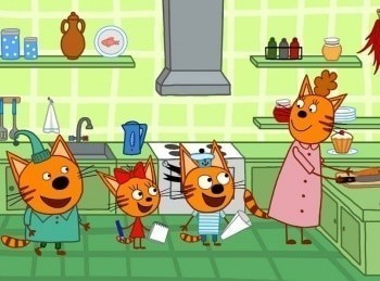программа СТС kids HD: Три кота Гироскутер для Компота