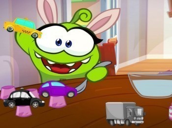 программа Малыш ТВ: Учим английский с Ам Нямом Нямы сажают конфетно бобовое дерево