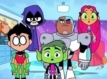 Юные-титаны,-вперед!-Мусор