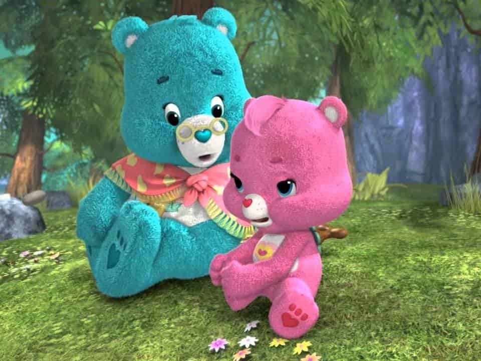 Мультик про разноцветных мишек с рисунком на животе