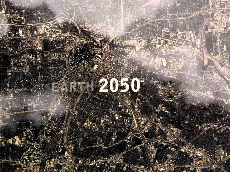 2050 earth карта