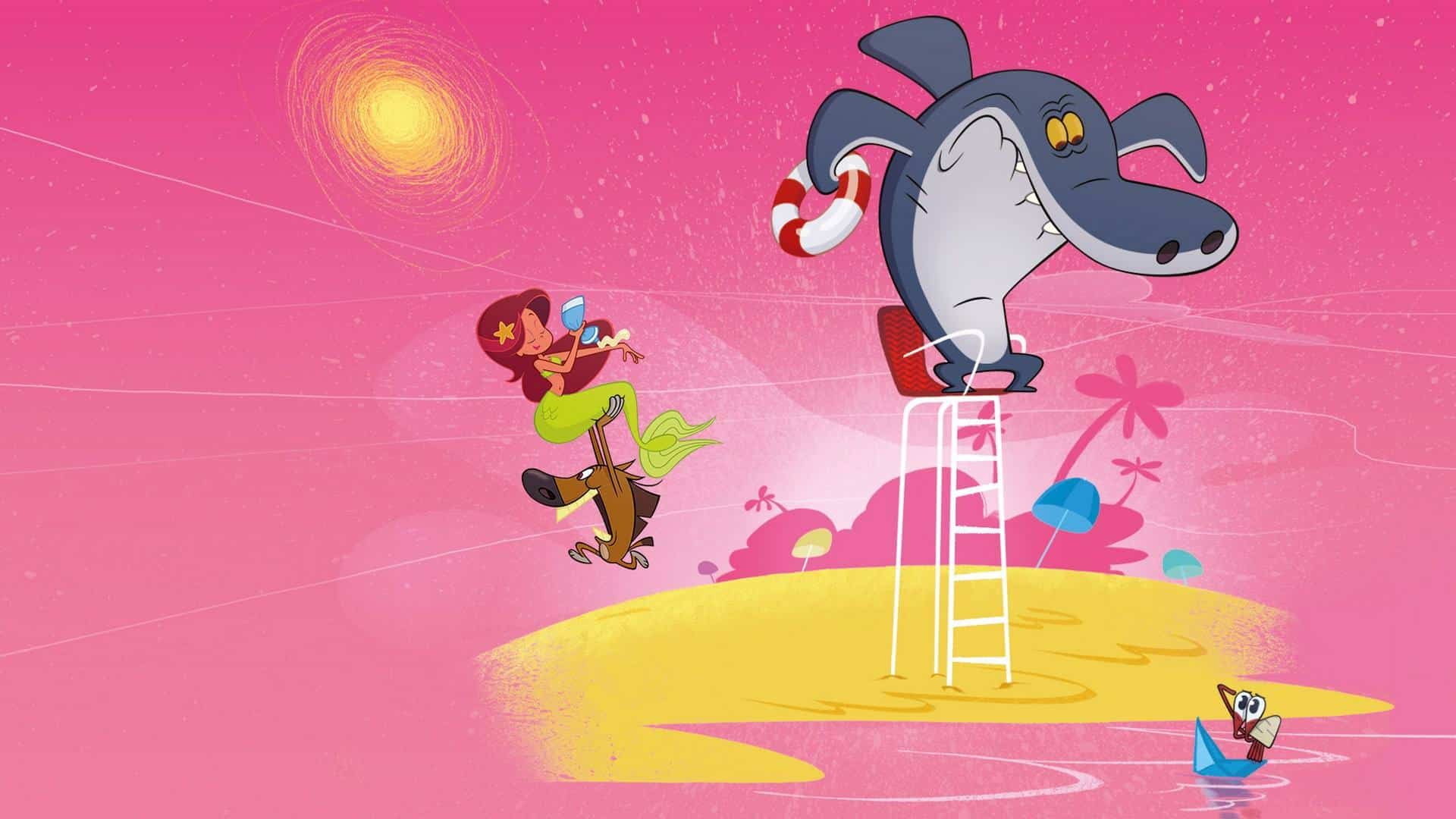 программа Gulli Girl: Зиг и Шарко Мумия