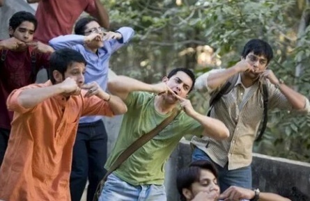 3 идиота кадры