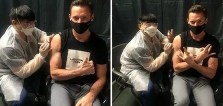 Актеры участвуют в борьбе против COVID 19 кадры