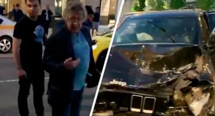 Александр Маршал устроил ДТП кадры