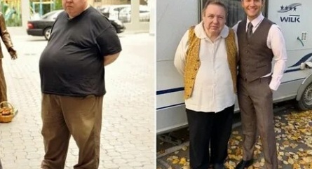 Александр Семчев сел на диету кадры