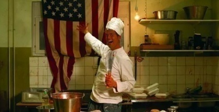 Американский бургер кадры