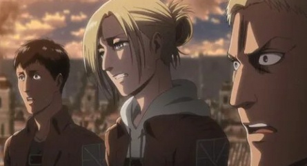 Атака титанов: Потерянные девушки кадры