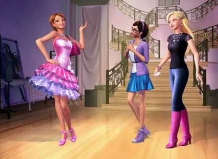 Барби и модная сказка кадры