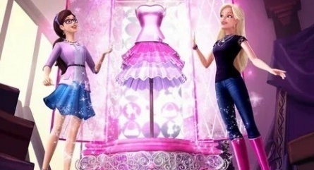 Барби и модная сказка кадры