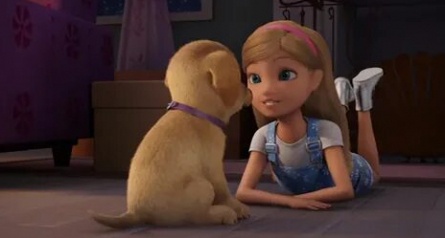 Барби и щенки в поисках сокровищ кадры