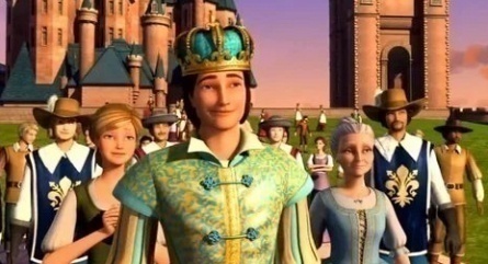 Барби и три мушкетёра кадры