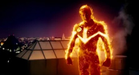 Человек-факел кадры