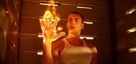 Человек-факел кадры