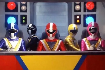 Chikyu sentai Fiveman кадры Chikyu sentai Fiveman кадры