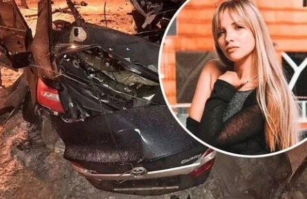 Екатерина Лапина скончалась после автоаварии кадры Екатерина Лапина скончалась после автоаварии кадры